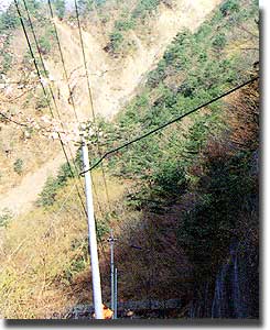 崩壊地（高津国道端）