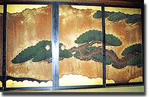 襖（杉の1枚戸）