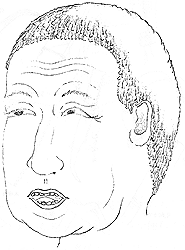 恩師垣野源吾先生似顔絵