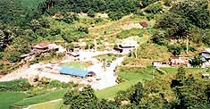 家の近くにある田や畑（出谷）