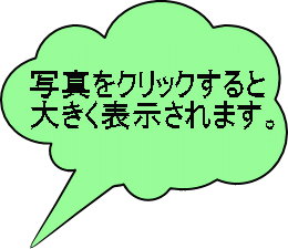 写真をクリックすると 大きく表示されます。 